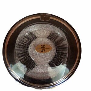 Handmade 3D Mink Lashes #47 Long Thick Eyelashes Extension 100% Real Mink